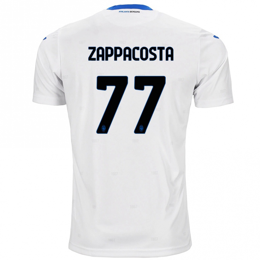 Kids Football Davide Zappacosta #77 White Away Jersey 2024/25 T-Shirt Australia