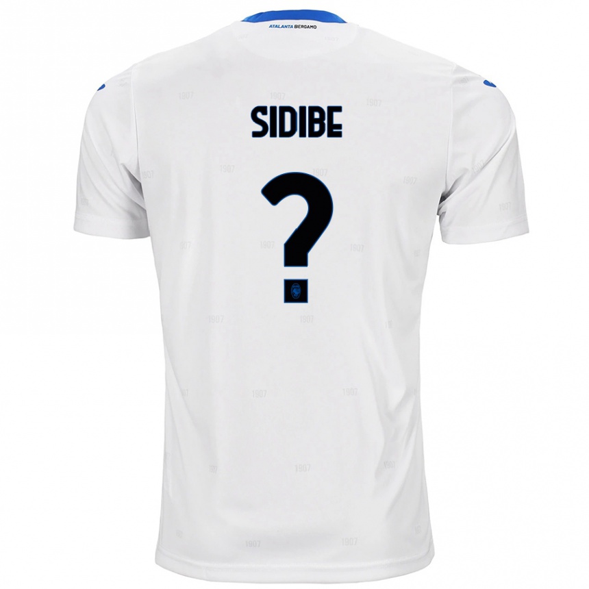 Kids Football Alassane Sidibe #0 White Away Jersey 2024/25 T-Shirt Australia