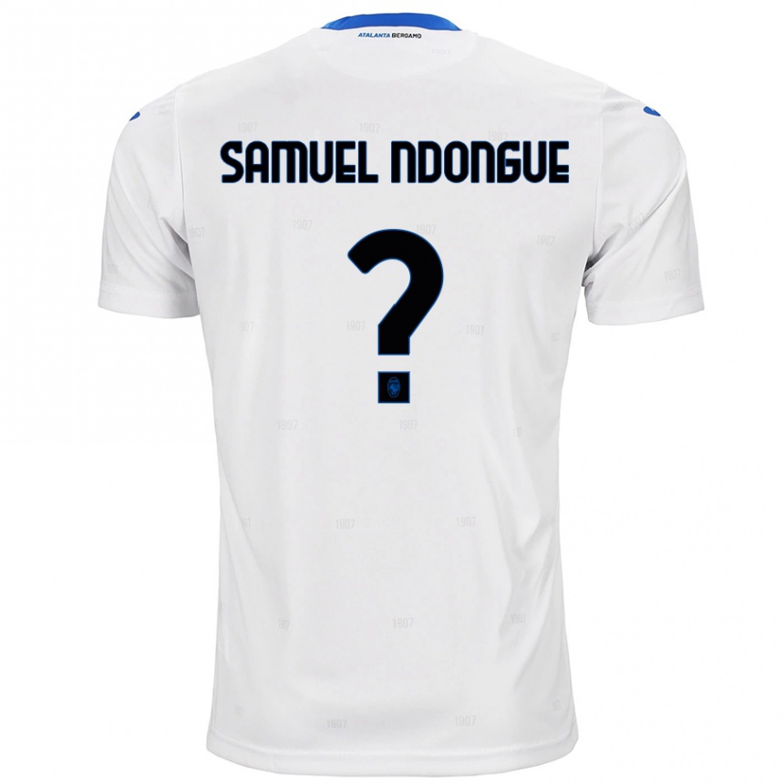 Kids Football Frederick Samuel Ndongue #0 White Away Jersey 2024/25 T-Shirt Australia