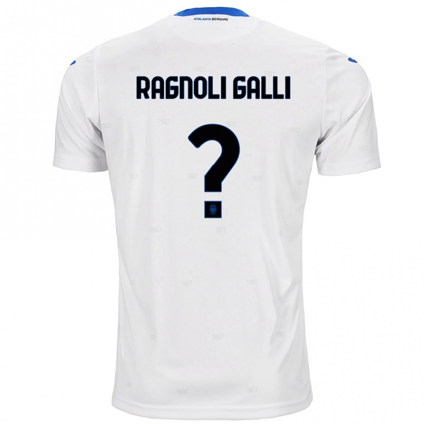 Kids Football Federico Ragnoli Galli #0 White Away Jersey 2024/25 T-Shirt Australia