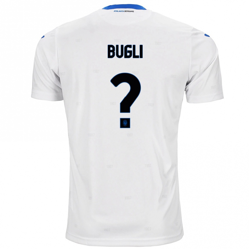 Kids Football Gabriel Bugli #0 White Away Jersey 2024/25 T-Shirt Australia