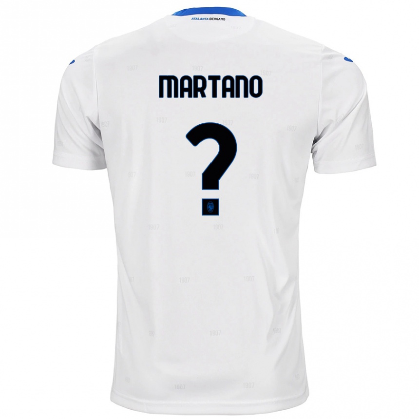 Kids Football Aldo Martano #0 White Away Jersey 2024/25 T-Shirt Australia