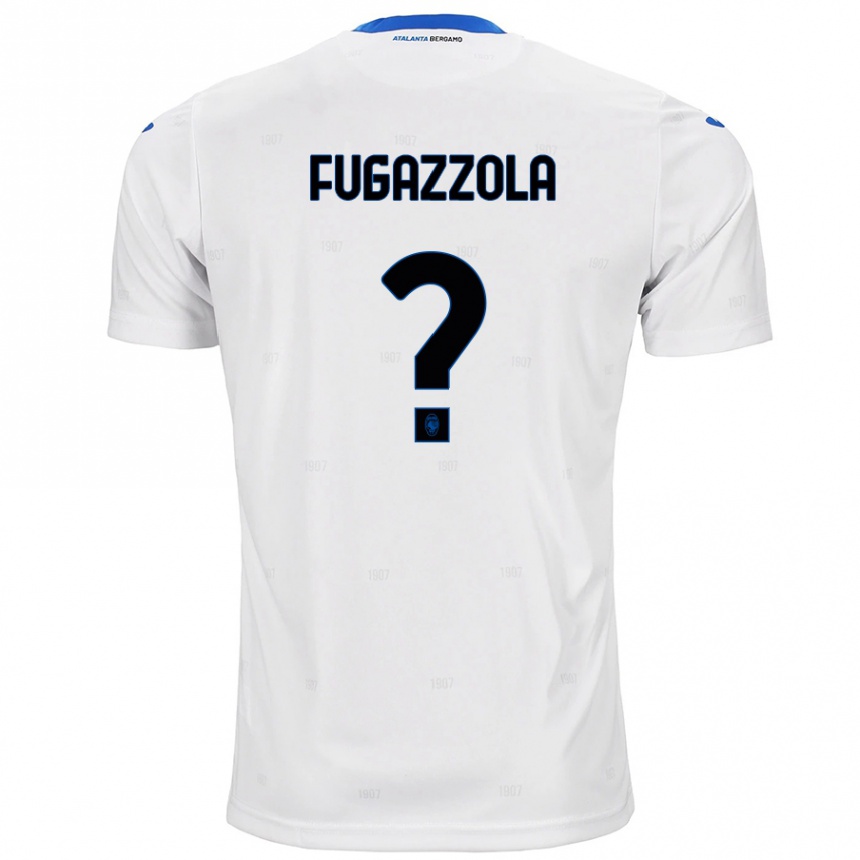 Kids Football Marcello Fugazzola #0 White Away Jersey 2024/25 T-Shirt Australia