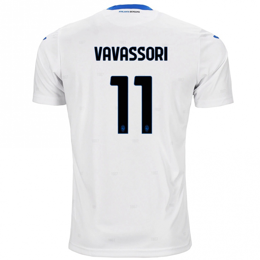 Kids Football Dominic Vavassori #11 White Away Jersey 2024/25 T-Shirt Australia