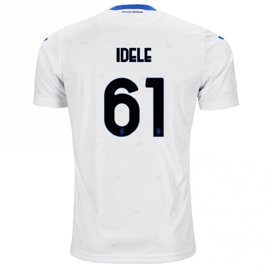 Kids Football Javison Idele #61 White Away Jersey 2024/25 T-Shirt Australia