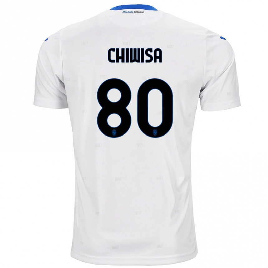 Kids Football Mannah Chiwisa #80 White Away Jersey 2024/25 T-Shirt Australia