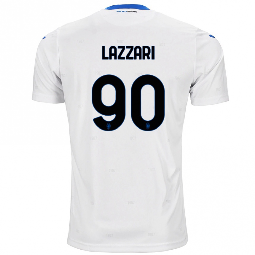 Kids Football Ilaria Lazzari #90 White Away Jersey 2024/25 T-Shirt Australia