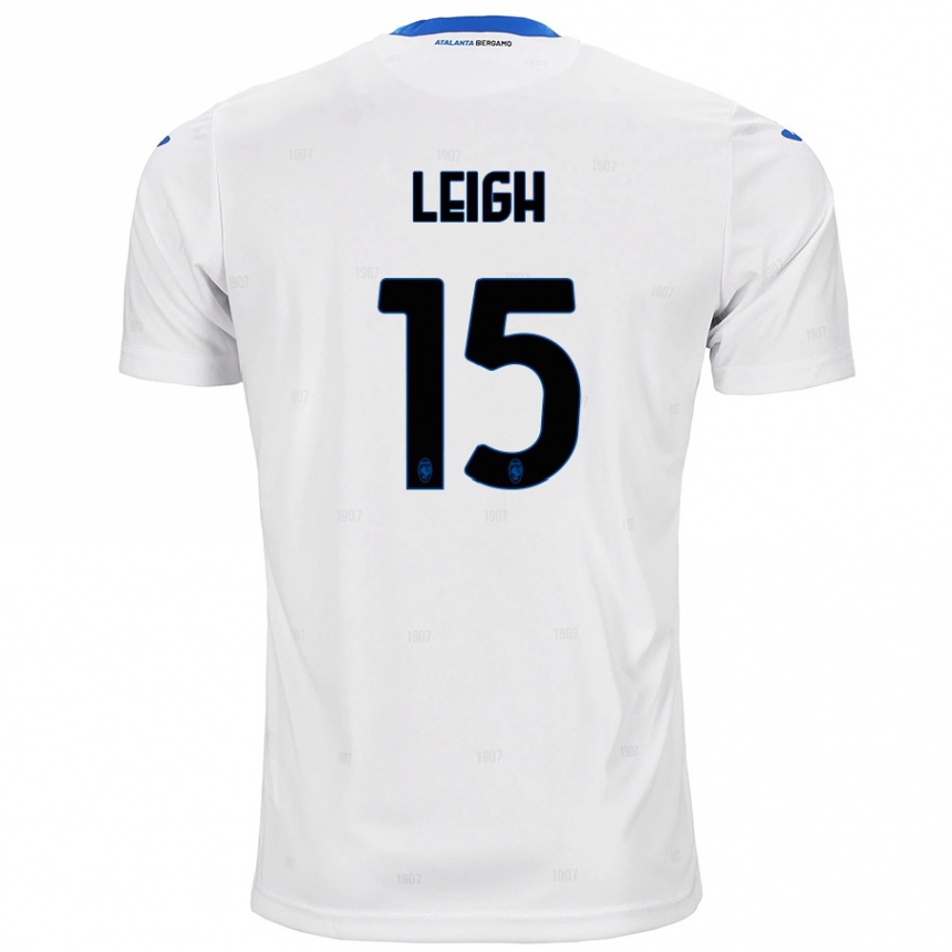 Kids Football Adrienne Leigh #15 White Away Jersey 2024/25 T-Shirt Australia