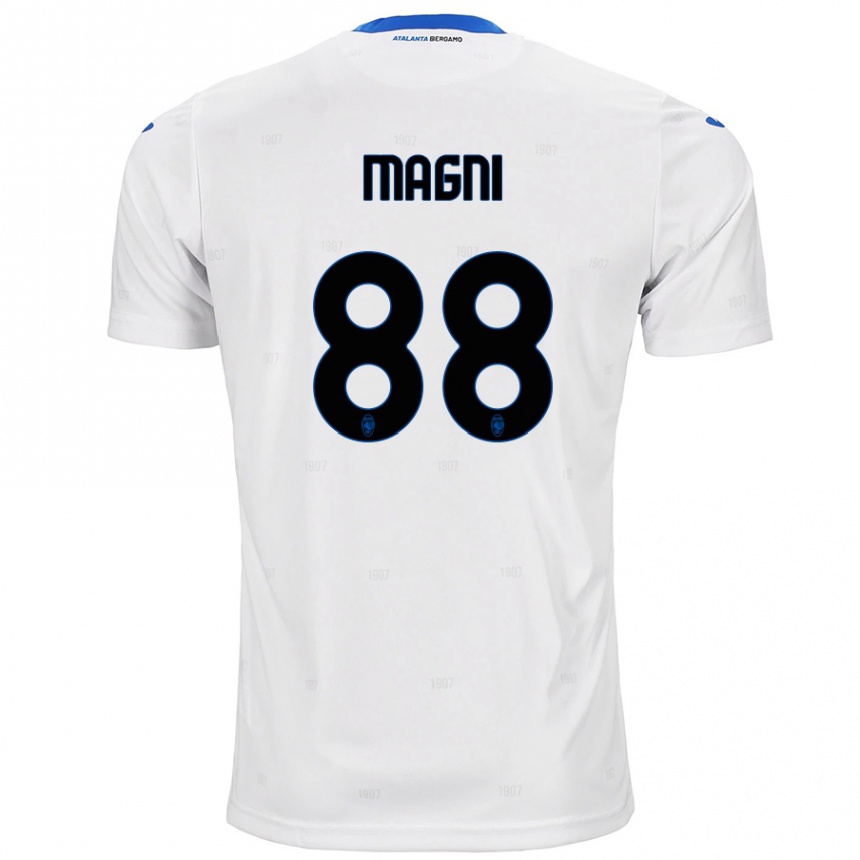 Kids Football Gloria Magni #88 White Away Jersey 2024/25 T-Shirt Australia