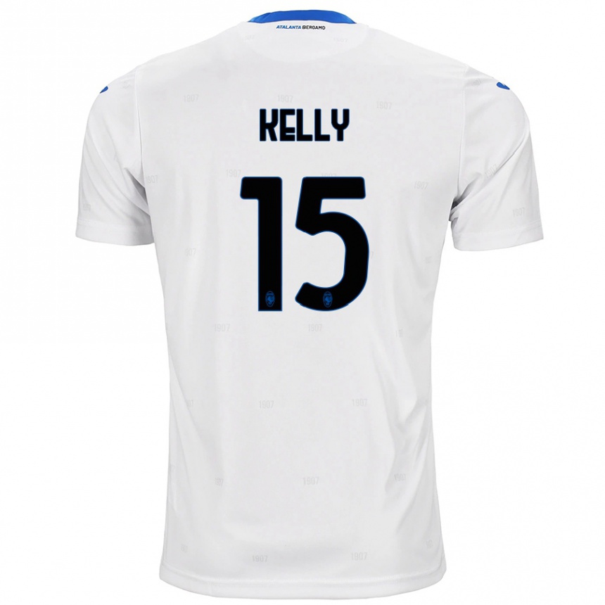 Kids Football Maegan Kelly #15 White Away Jersey 2024/25 T-Shirt Australia