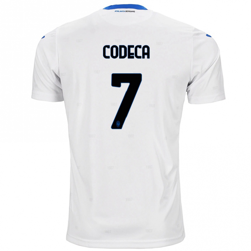 Kids Football Bianca Codeca #7 White Away Jersey 2024/25 T-Shirt Australia