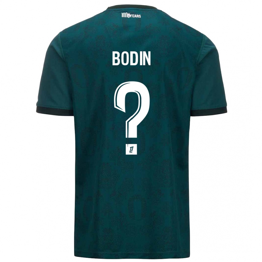 Kids Football Hugo Bodin #0 Dark Green Away Jersey 2024/25 T-Shirt Australia