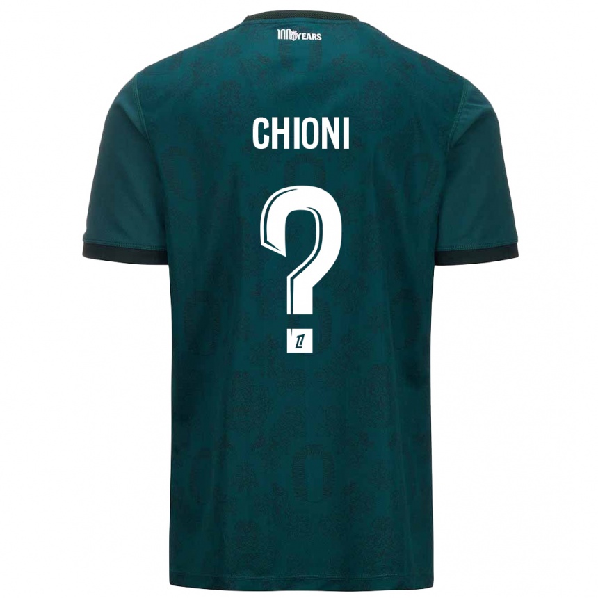 Kids Football Tristan Chioni #0 Dark Green Away Jersey 2024/25 T-Shirt Australia