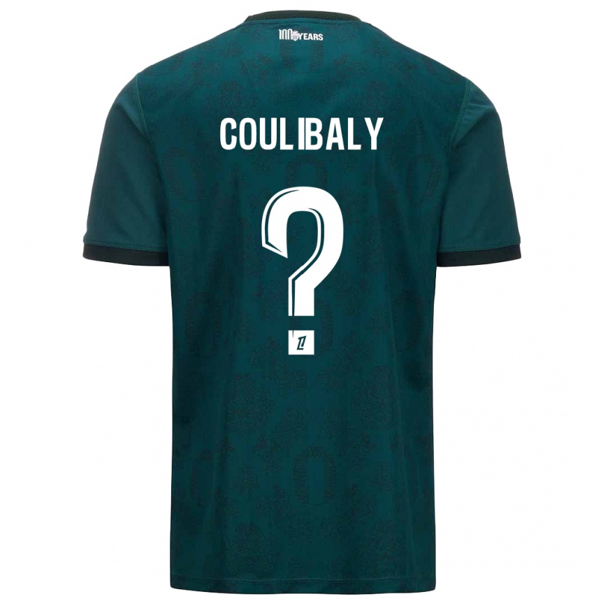 Kids Football Mamadou Coulibaly #0 Dark Green Away Jersey 2024/25 T-Shirt Australia