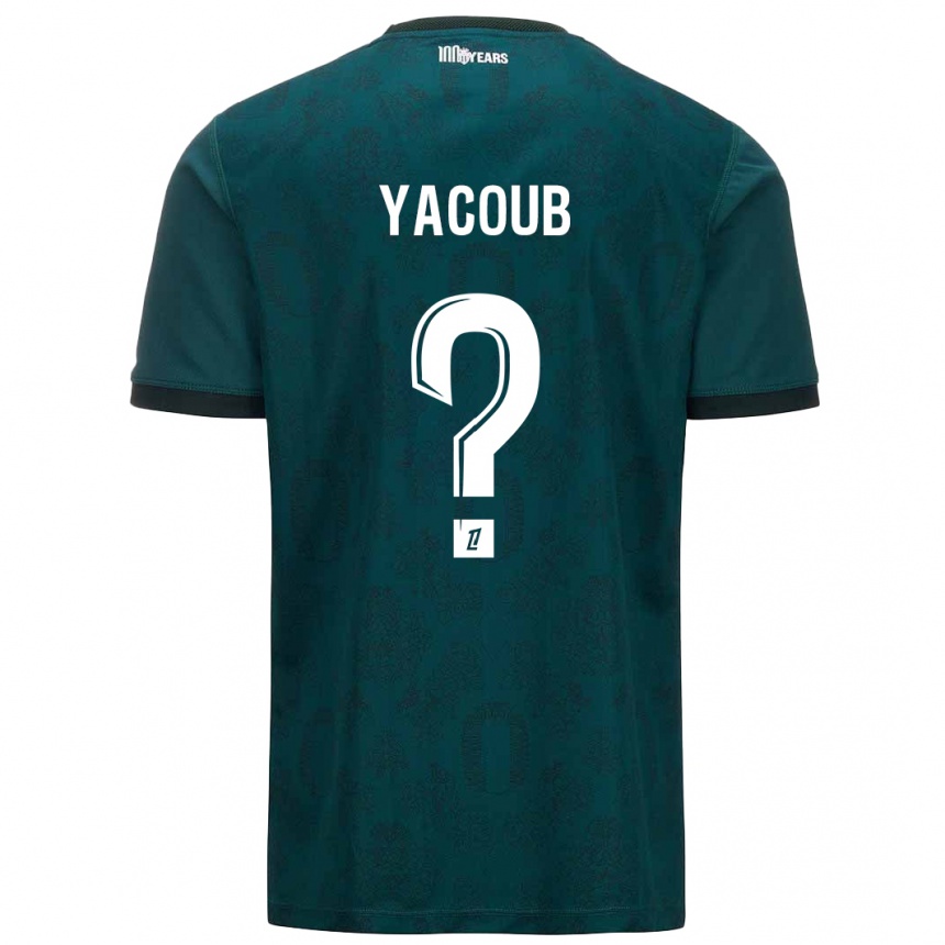 Kids Football Béchir Yacoub #0 Dark Green Away Jersey 2024/25 T-Shirt Australia