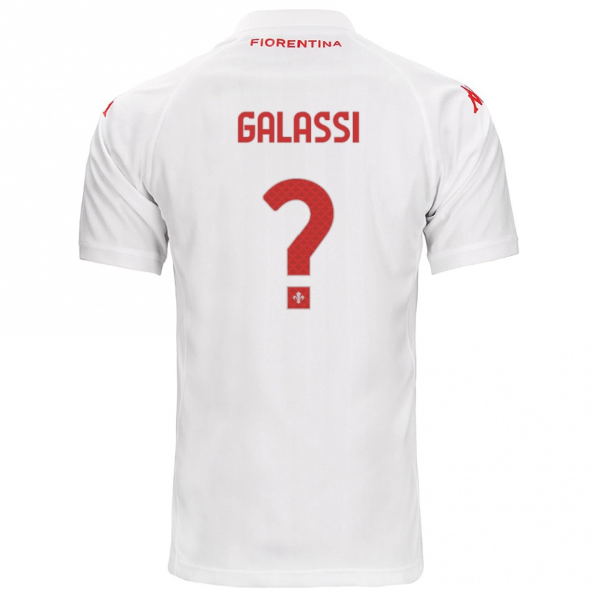 Kids Football Andrea Galassi #0 White Away Jersey 2024/25 T-Shirt Australia