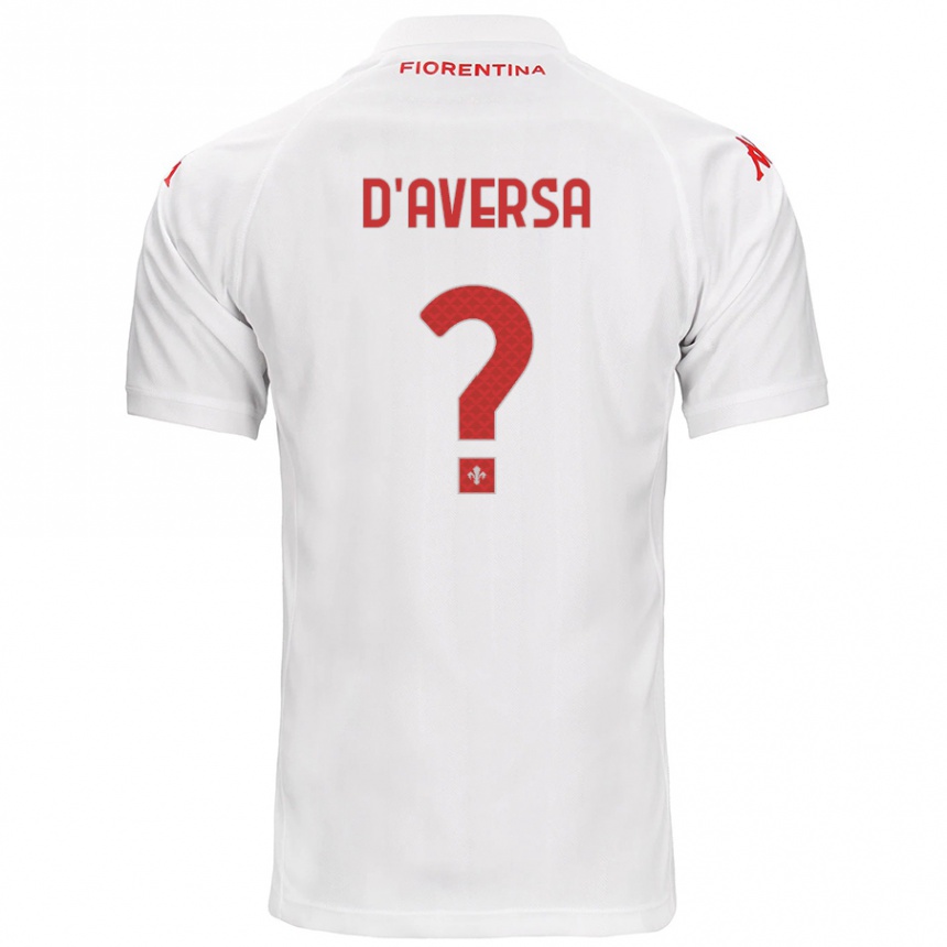 Kids Football Simone D'aversa #0 White Away Jersey 2024/25 T-Shirt Australia