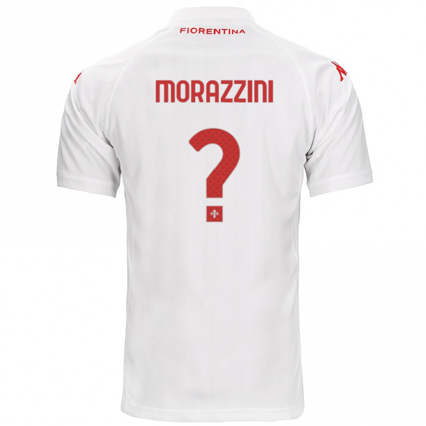 Kids Football Luigi Morazzini #0 White Away Jersey 2024/25 T-Shirt Australia