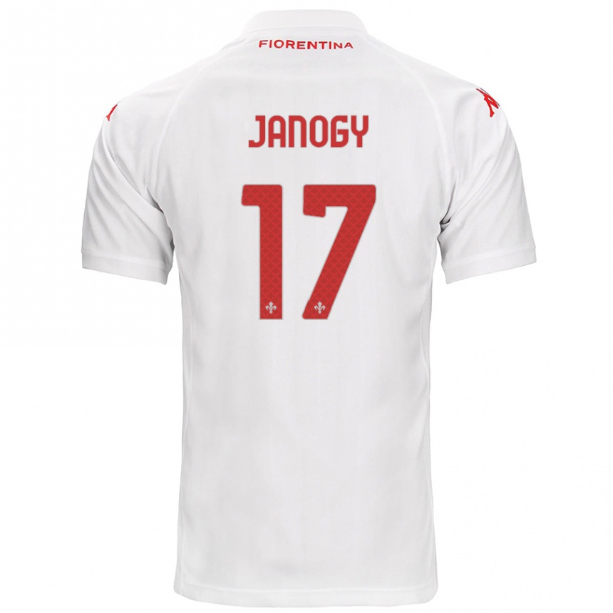 Kids Football Madelen Janogy #17 White Away Jersey 2024/25 T-Shirt Australia