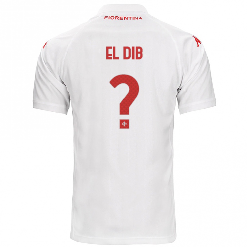 Kids Football Karim El Dib #0 White Away Jersey 2024/25 T-Shirt Australia