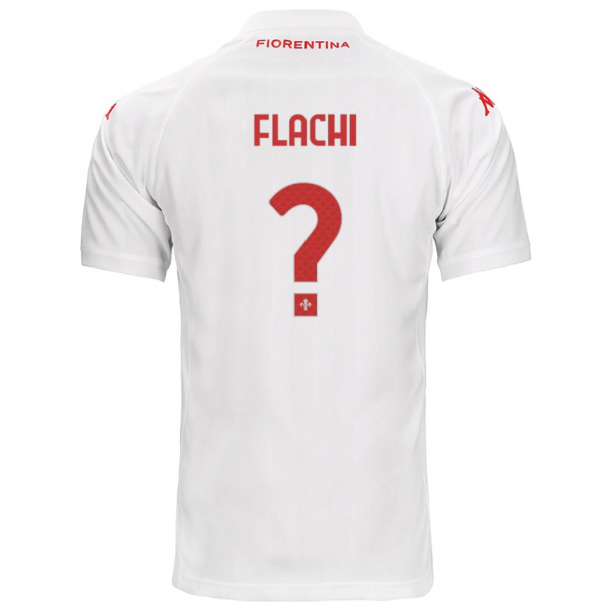 Kids Football Tommaso Flachi #0 White Away Jersey 2024/25 T-Shirt Australia