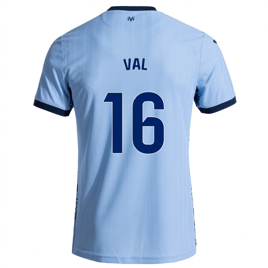 Kids Football Brais Val #16 Sky Blue Away Jersey 2024/25 T-Shirt Australia