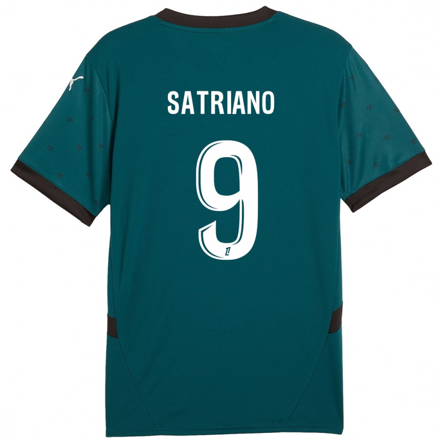 Kids Football Martín Satriano #9 Dark Green Away Jersey 2024/25 T-Shirt Australia