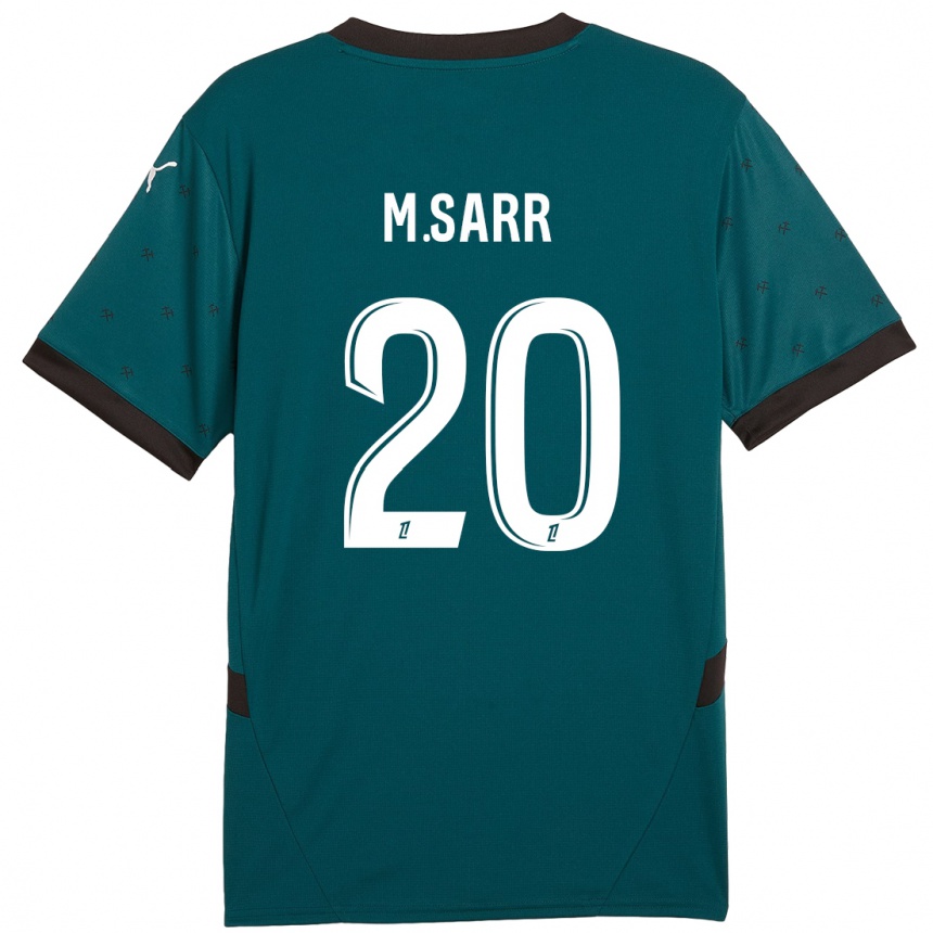 Kids Football Malang Sarr #20 Dark Green Away Jersey 2024/25 T-Shirt Australia