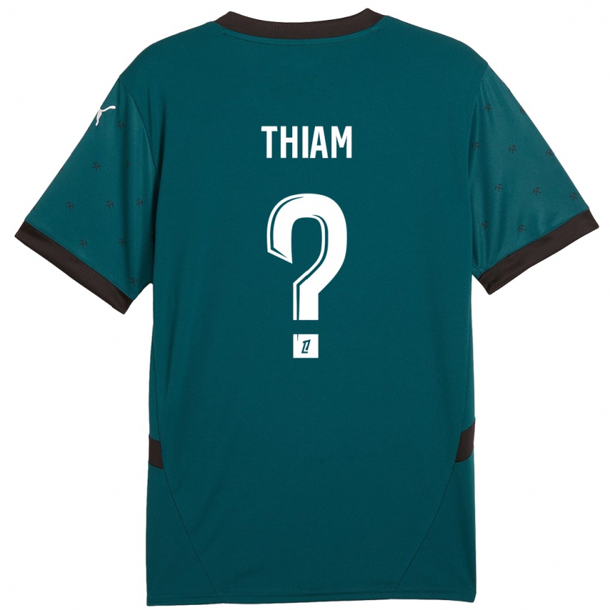 Kids Football Mamadou Thiam #0 Dark Green Away Jersey 2024/25 T-Shirt Australia