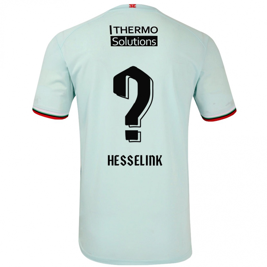 Kids Football Lucas Vennegoor Of Hesselink #0 Light Green Away Jersey 2024/25 T-Shirt Australia