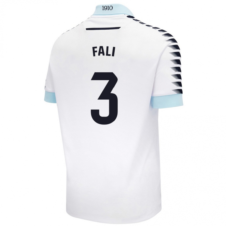 Kids Football Fali #3 White Blue Away Jersey 2024/25 T-Shirt Australia