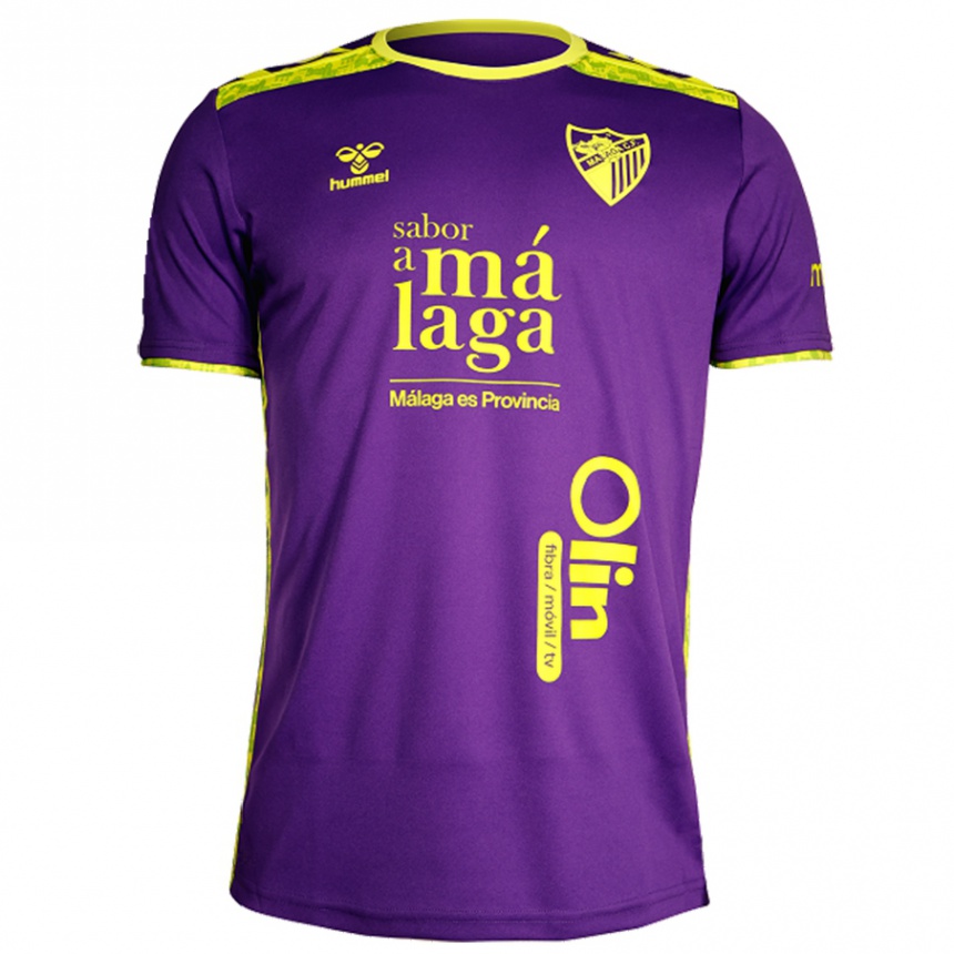 Kids Football José Gil #0 Purple Yellow Away Jersey 2024/25 T-Shirt Australia