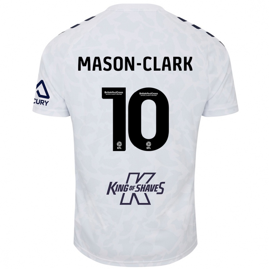 Kids Football Ephron Mason-Clark #10 White Away Jersey 2024/25 T-Shirt Australia