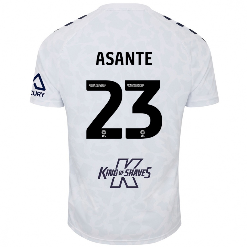 Kids Football Brandon Thomas-Asante #23 White Away Jersey 2024/25 T-Shirt Australia