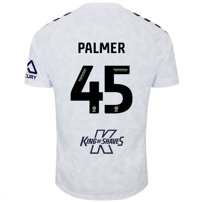 Kids Football Kasey Palmer #45 White Away Jersey 2024/25 T-Shirt Australia