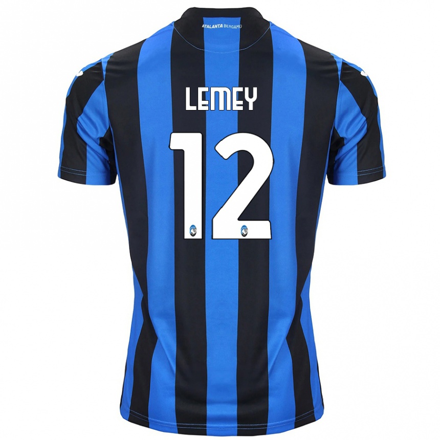 Men Football Diede Lemey #12 Blue Black Home Jersey 2024/25 T-Shirt Australia