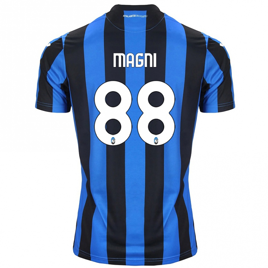 Men Football Gloria Magni #88 Blue Black Home Jersey 2024/25 T-Shirt Australia