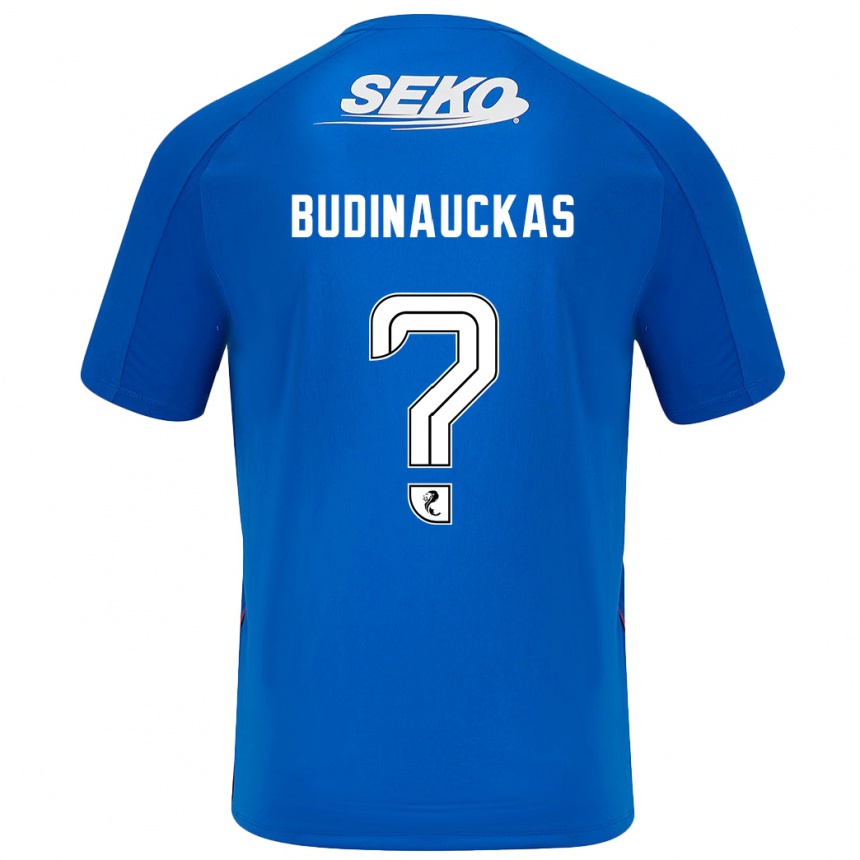 Men Football Lewis Budinauckas #0 Dark Blue Home Jersey 2024/25 T-Shirt Australia