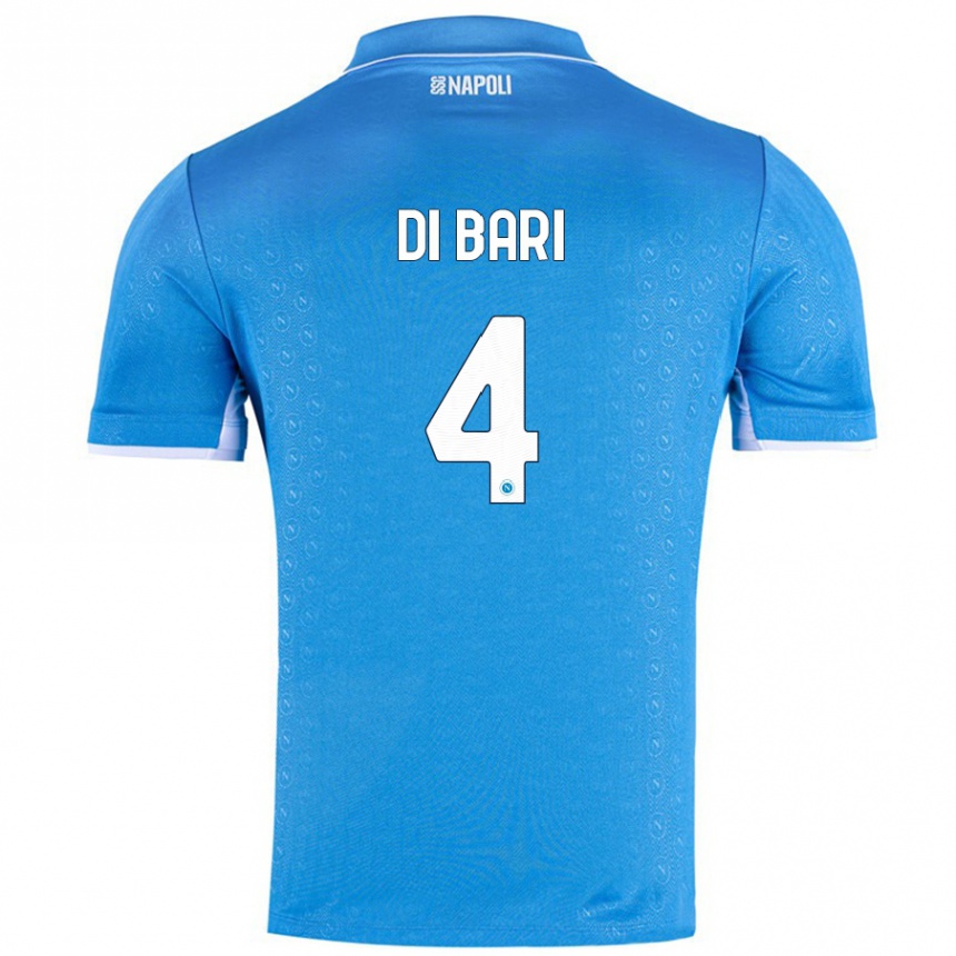 Men Football Martina Di Bari #4 Sky Blue Home Jersey 2024/25 T-Shirt Australia