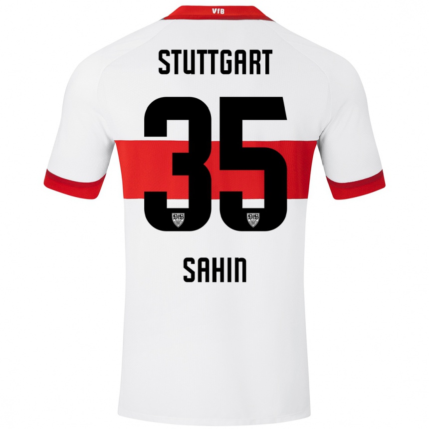 Men Football Mehmet Sahin #35 White Red Home Jersey 2024/25 T-Shirt Australia