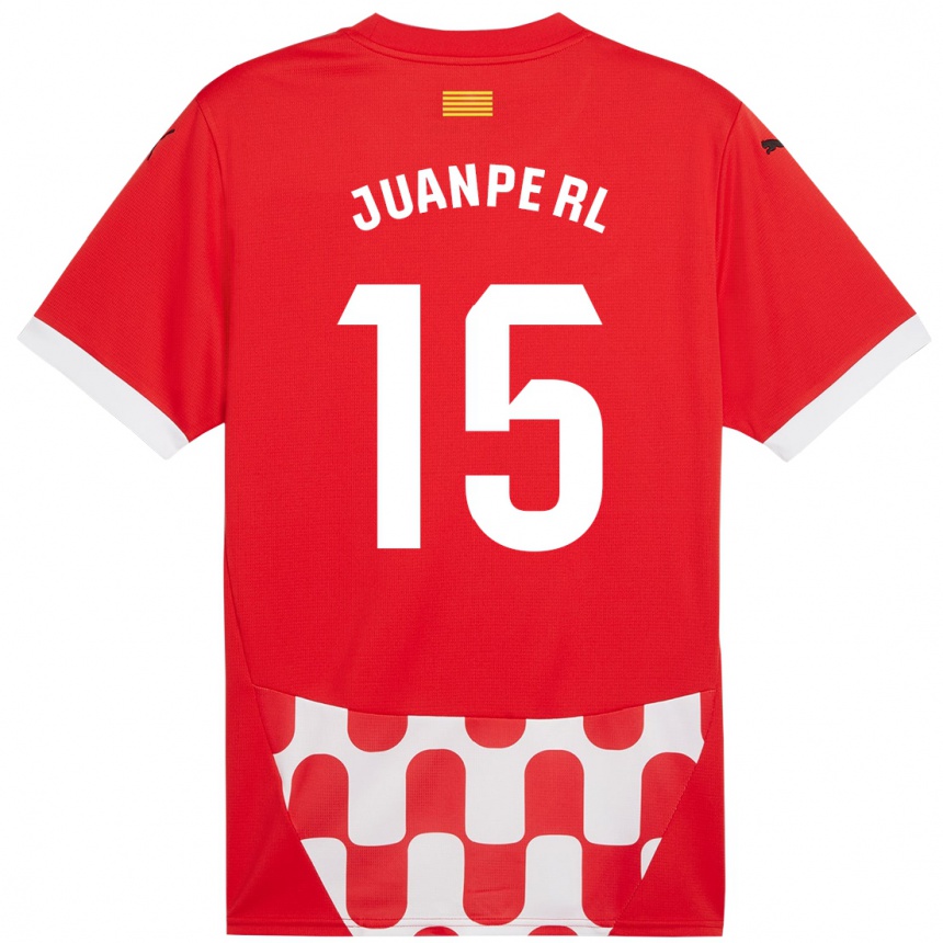 Men Football Juanpe #15 Red White Home Jersey 2024/25 T-Shirt Australia