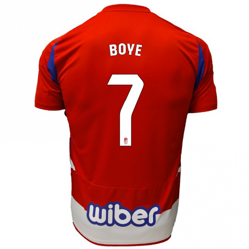 Men Football Lucas Boyé #7 Red White Blue Home Jersey 2024/25 T-Shirt Australia