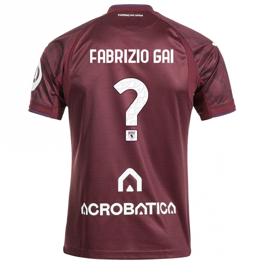 Men Football Fabrizio Gai #0 Maroon White Home Jersey 2024/25 T-Shirt Australia