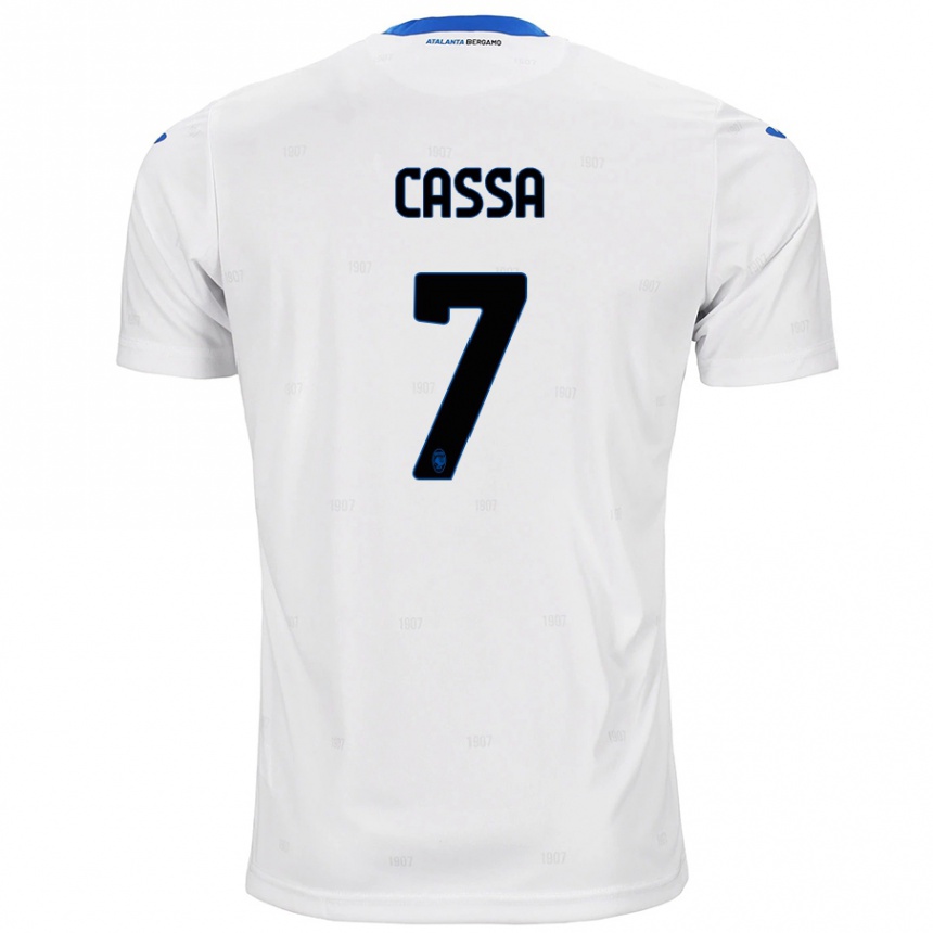 Men Football Federico Cassa #7 White Away Jersey 2024/25 T-Shirt Australia