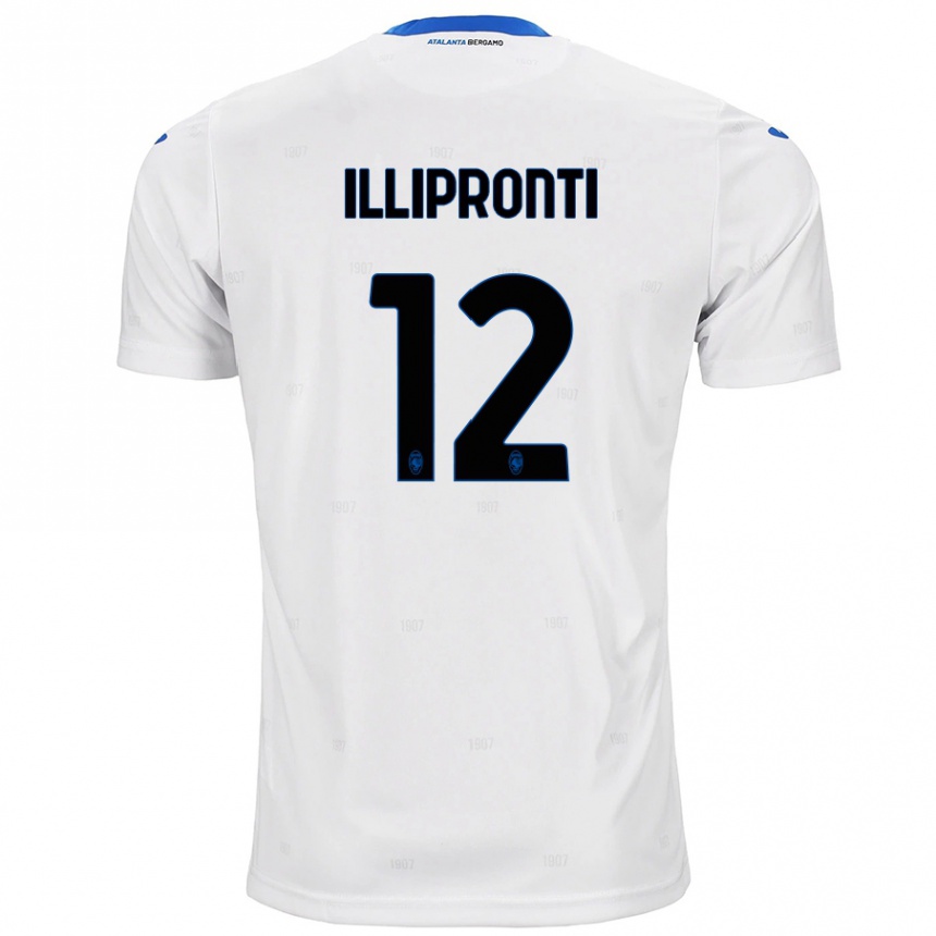 Men Football Filippo Illipronti #12 White Away Jersey 2024/25 T-Shirt Australia