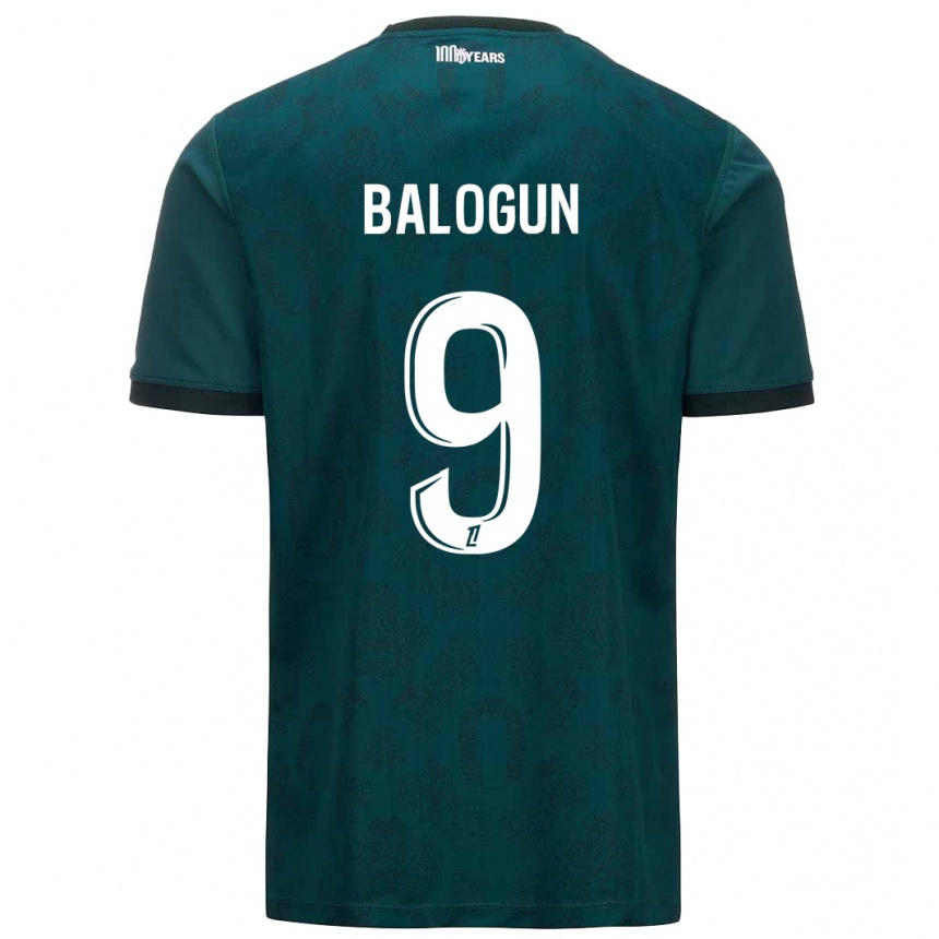 Men Football Folarin Balogun #9 Dark Green Away Jersey 2024/25 T-Shirt Australia