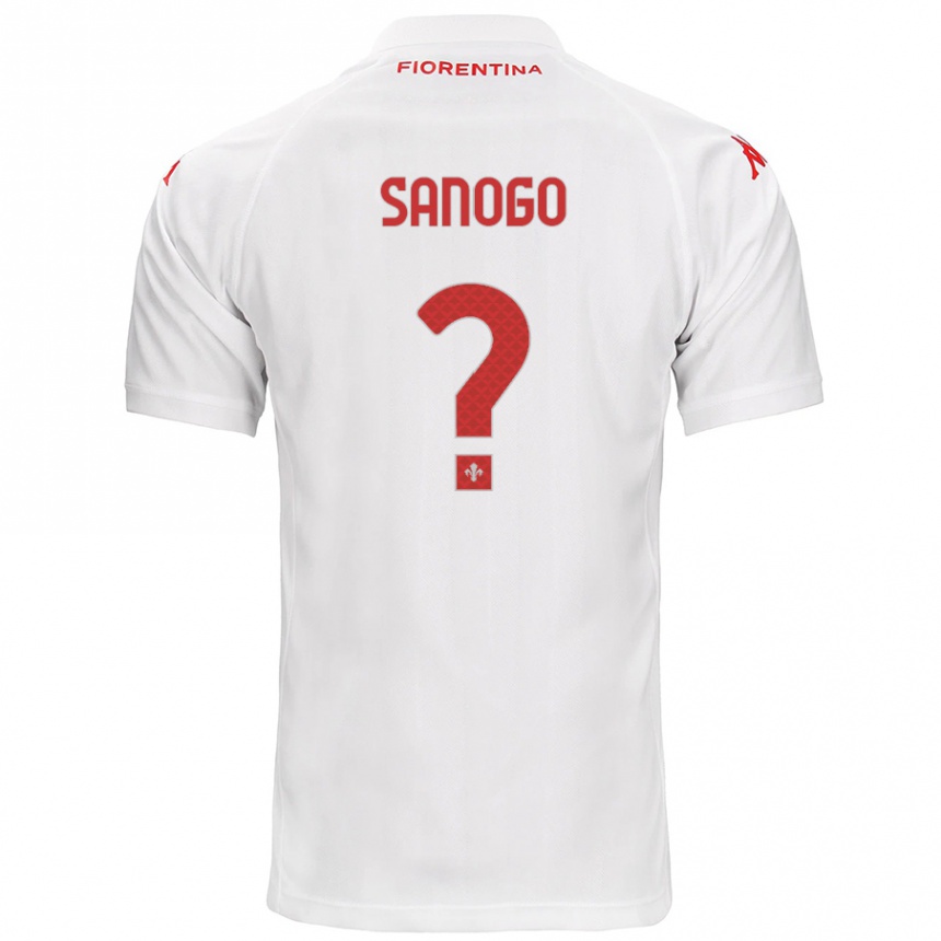 Men Football Bassidy Sanogo #0 White Away Jersey 2024/25 T-Shirt Australia