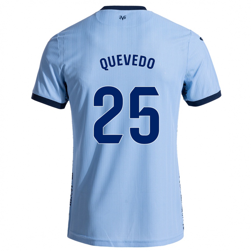 Men Football Alex Quevedo #25 Sky Blue Away Jersey 2024/25 T-Shirt Australia