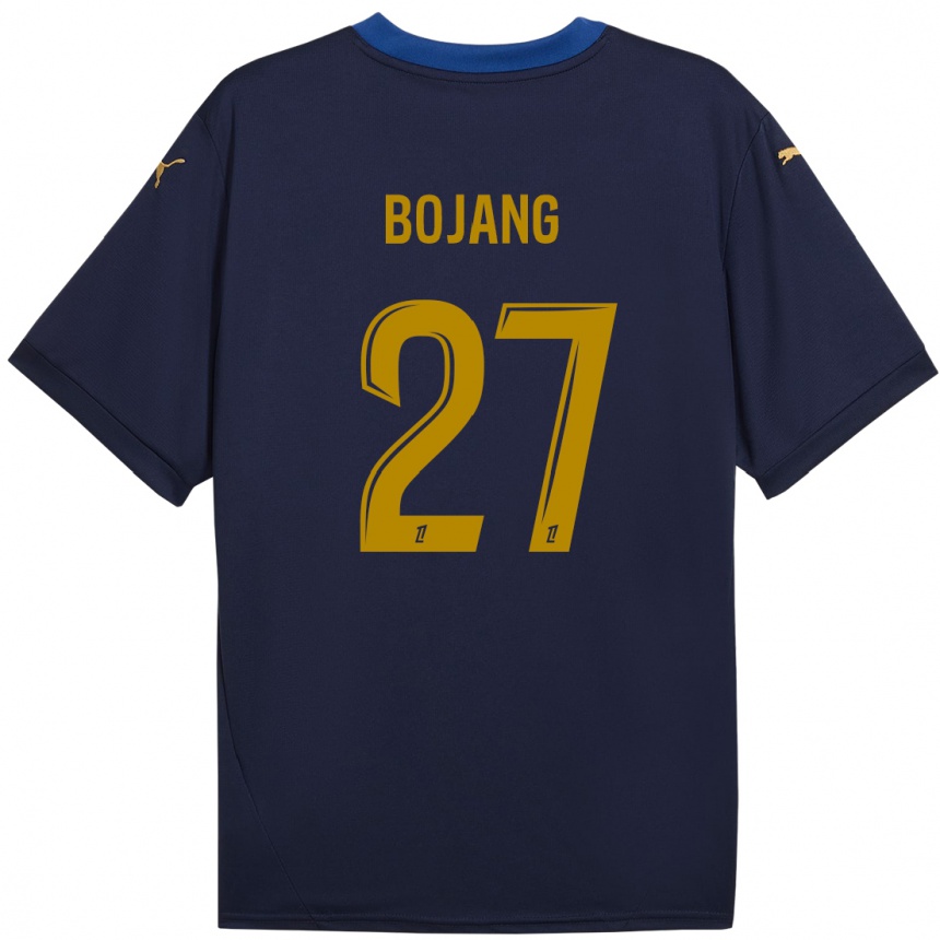 Men Football Adama Bojang #27 Navy Gold Away Jersey 2024/25 T-Shirt Australia