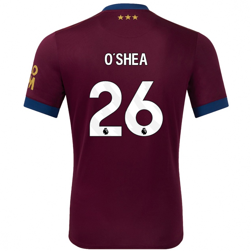 Men Football Dara O'shea #26 Brown Away Jersey 2024/25 T-Shirt Australia